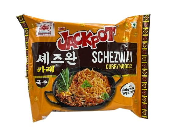 Kab's Jackpot Schezwan Curry Noodles,100 g