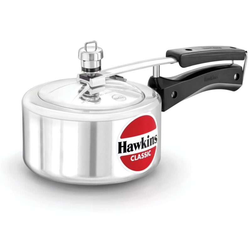 Hawkins 1.5 Litre Classic Pressure Cooker,Best Inner Lid Cooker,Baby Cooker,Silver(CL15)