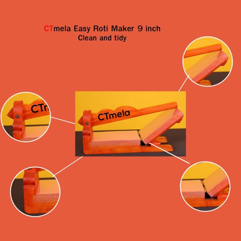 CTmela chapati maker | wooden chapati maker | 9 inch best quality | Roti Maker - Image 2