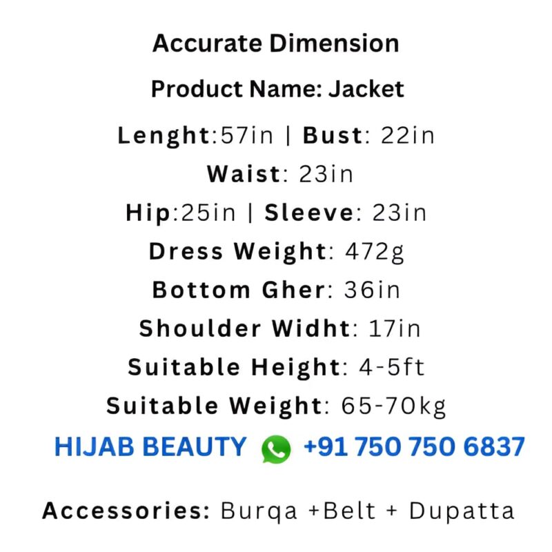 Premium XL Design Burqa For women & Girls For All Occasion (Pink) - Image 7