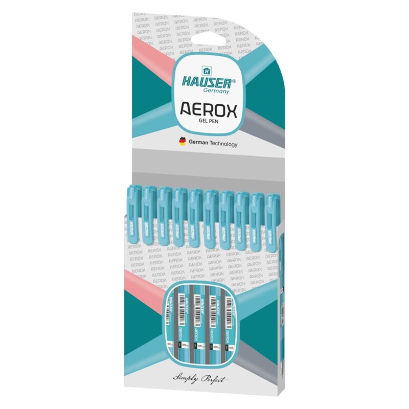 Hauser Aerox Gel Pen - Blue Ink