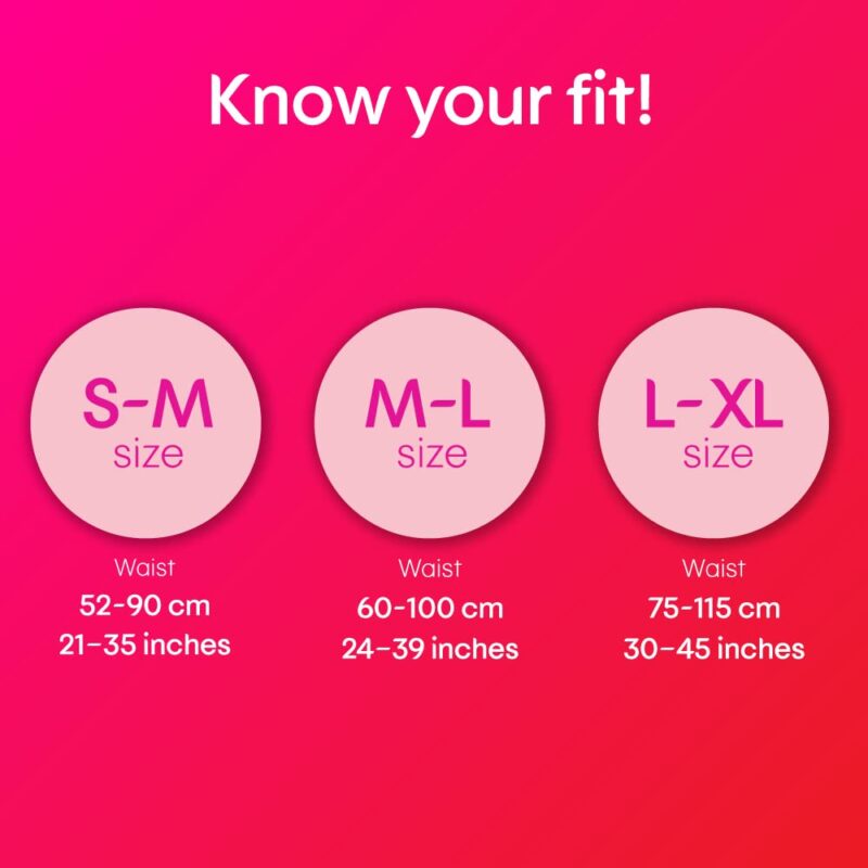 Kotex Overnight Period Panties (Medium/Large size, pack of 10 panties) for heavy flow period protection | with 360 degree anti-leakage design & airy-soft fabric | 1 panty = 3 regular pads - Image 2