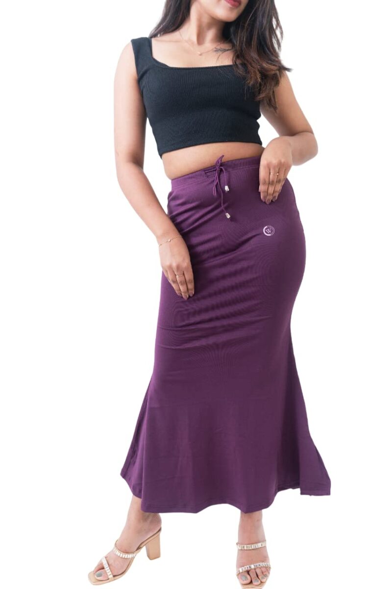 COOL WHITE Saree Shapewear for Women with lace Shorts - Body Shaper Petticoat | Shape Wear Dress | Party & Traditional Saree Shapewear | Saree Shaper | Underskirt Shorts | Saree Shapewear Combo - Image 3