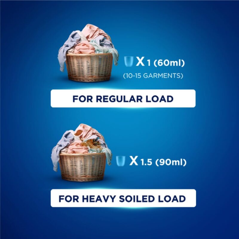 Surf Excel Matic Top Load Liquid Detergent 4L Refill Pouch, Specially designed to remove Tough Dried Stains, 1st time in Washing Machine - Image 2