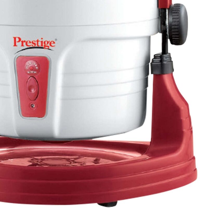 Prestige Stainless Steel Wet Grinder Pwg 01 (200 Watts) With Tilting Drum, Cocunut Scraper And Atta Kneader Attachment - Image 2