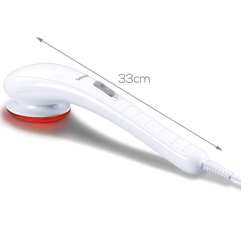 Beurer MG 21 Infrared Massager, White (648.11), Corded Electric for Pain Relief - Image 3