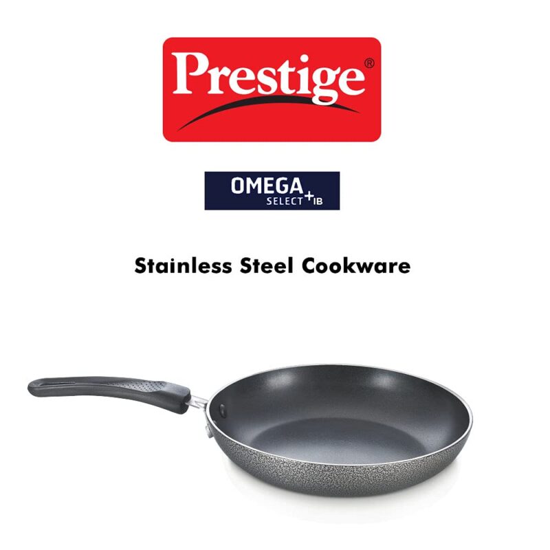 Prestige Omega Select +IB |Fry pan 24cm Non Stick Fry pan|Extreme Scratch &abrasionResistant Coating| Gas and Induction Compatible|PFOA-Free Coating &Healthy Cooking - Image 4