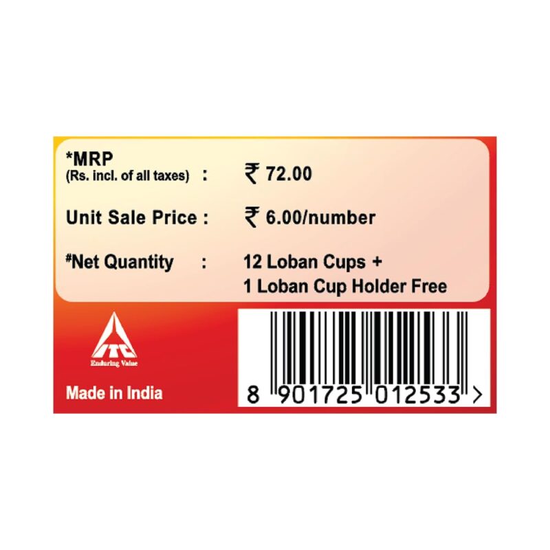 Mangaldeep Loban Cups - Pure & Natural - Rich Aroma (12 Cups) - Image 4