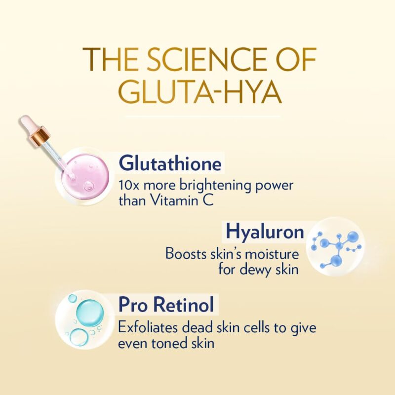 Vaseline Gluta-Hya Flawless Glow Lotion for Face & Body | Gives Brighter Skin | Glutathione & Pro-Retinol Infused Moisturizer, 200ml - Image 5