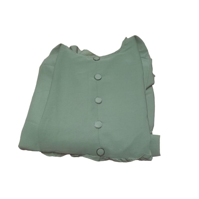 5 Chun Pista Green Burqa For women & Girls - Image 3