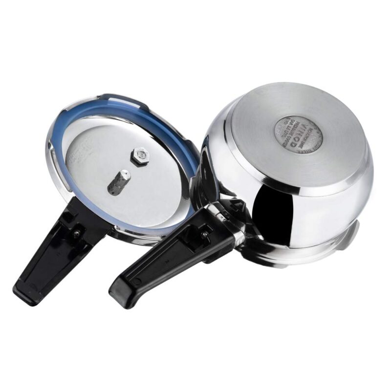 Vinod 18/8 Stainless Steel Splendid Plus Outer Lid Pressure Cooker -1.5 Ltr (Induction Friendly) - Image 4