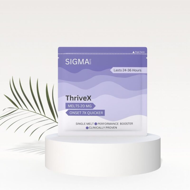SIGMA GUYS ThriveX Ultra Vitality Melts Helps Increase Performance & Strength | For Men | Lasts upto 36 Hours | Pack of 8 - Image 4