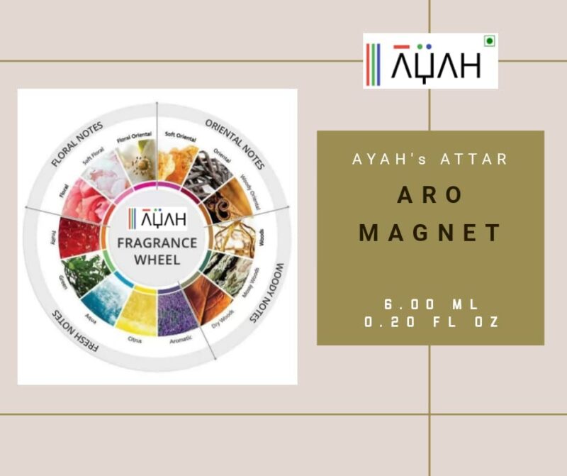 Bashaji Attar ARO MAGNET; Real, Organic & Long Lasting Unisex Roll-On Concentrated Perfume Oil - 6 ML, Pack of 1 - Image 3