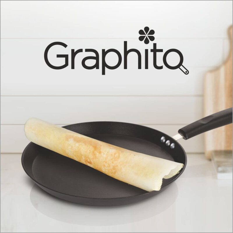 Alda Graphito Non-Stick Crepe Pan | Dosa tawa 28 Cm - Image 5
