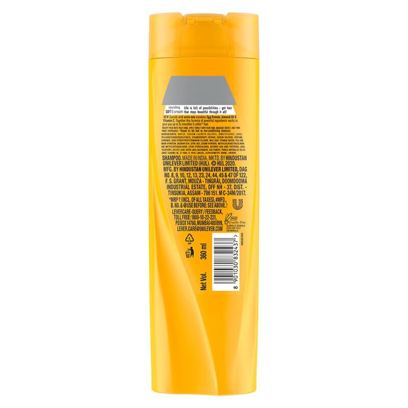 Sunsilk Nourishing Soft & Smooth Shampoo 360 Ml - Liquid - Image 6