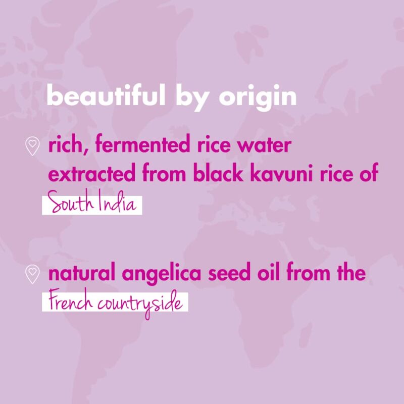 Love Beauty & Planet Love Beauty And Planet Rice Water & Angelica Seed Oil Silicone-Free Curl & Waves Leave-In|| No Parabens|| No Dyes|| Angelica Essential Oil|| Floral, 200Ml, 1 Count - Image 3