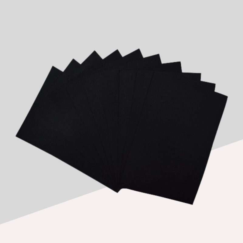 A4 Multipurpose Pastel Paper - Black ( Pack of 20 )