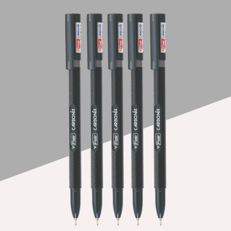 Flair Carbonix Blu Ball Pen – Black ( Pack of 1 )