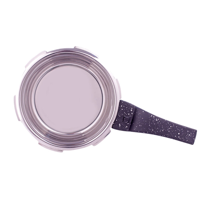 Granite Induction Base 3L Pressure Cooker with Outer Lid, Silver with Black Handle - Image 11