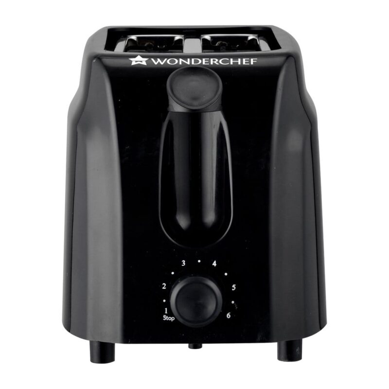 Acura Plus Pop Up Slice Toaster, 750W, 7 Browning Controls, Removable Crumb Tray, 2 Years Warranty, Black - Image 5