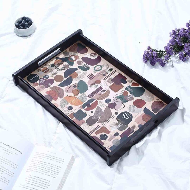 Casablanca Tray Abstract Pattern - Large - Image 5