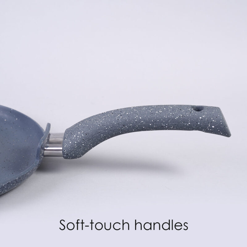 Granite 3 Pc Cookware Set with Lid, Non Stick, 2 Years Warranty - Image 4