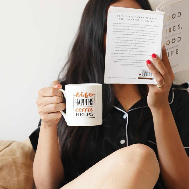 Sicilia Life Happens Coffee Helps Mug 370 ml - Image 4