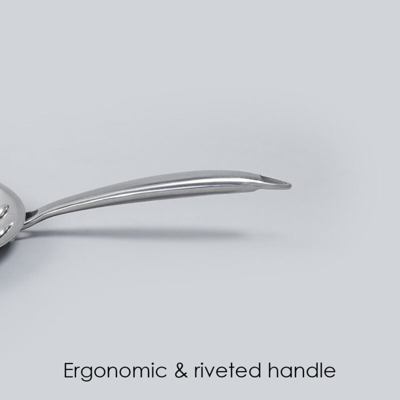 Stanton Stainless Steel 30 cm Nonstick Dosa Tawa | Non Stick Tawa | 2.5 mm | Black - Image 4