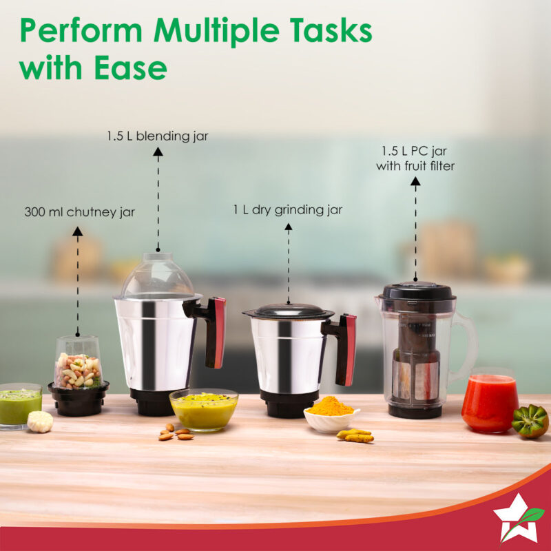 Select Mixer Grinder 750W 4 Jar - Image 4