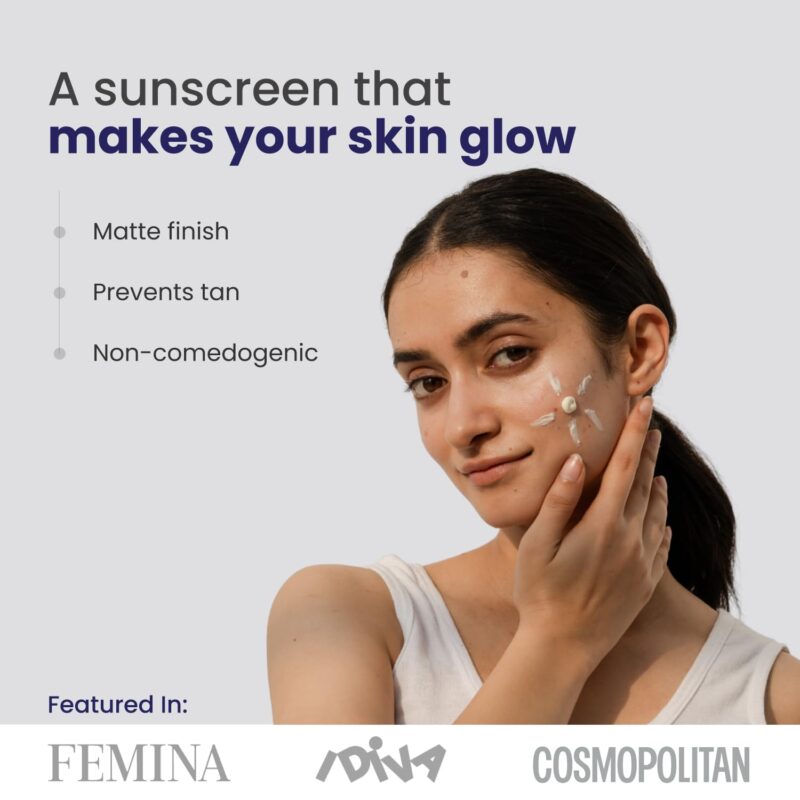 RE' EQUIL Ultra Matte Dry Touch Sunscreen | Matte Finish Sunscreen For All Skin Types | Water & Sweat Resistant With Spf 50 Pa++++ | No White Cast, Non-Greasy & Non-Comedogenic Sunscreen | 50G - Image 5