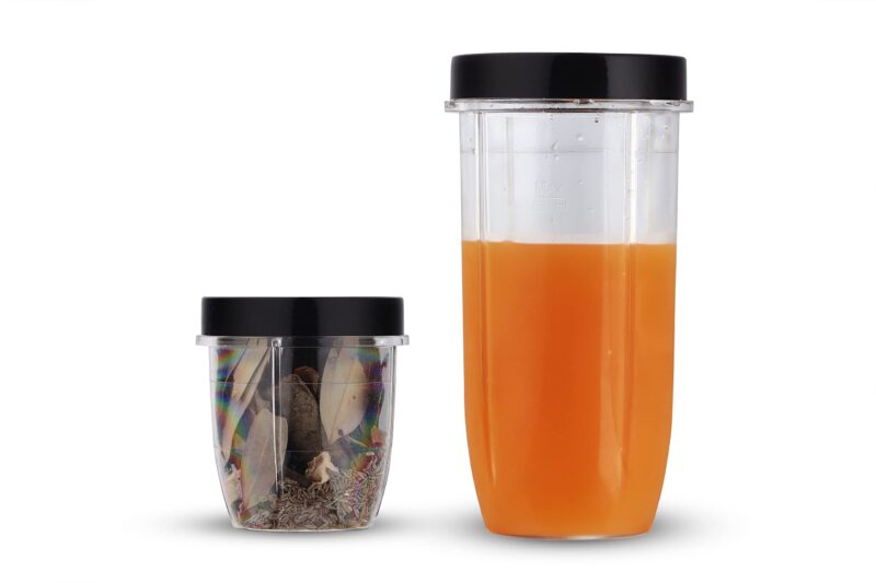 Home Plus Abs Plastic Nutri Blend, 20000 Rpm Mixer Grinder, 2 Unbreakable Jars, 500 Watts (White And Black) - Image 6