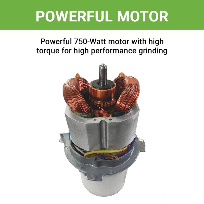 INALSA Mixer Grinder 750Watt- MaxxBlend 750 with 3 Stainless Steel Jars (For Dry Grinding, Wet Grinding, Chutneys, (Black/Grey) - Image 7