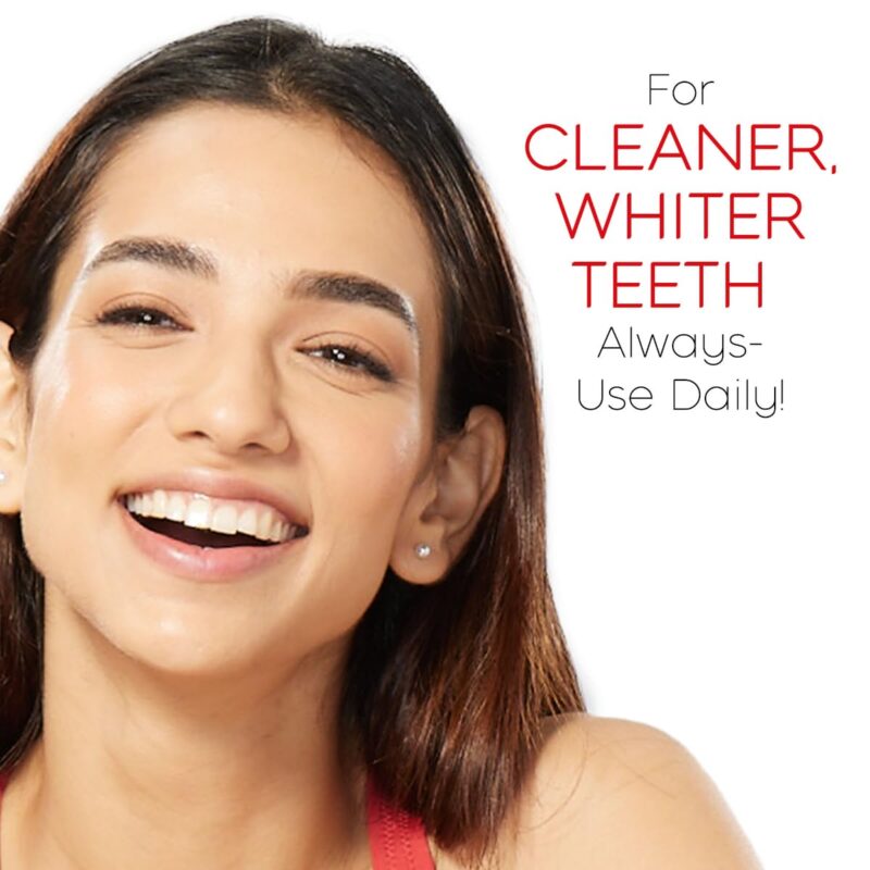 Colgate Visible White Toothpaste, Teeth Whitening Starts in 1 week, Safe on Enamel, Stain Removal Tooth Paste and Minty Flavour for Fresh Breath (200g + 40g, Combo Pack) - Image 5