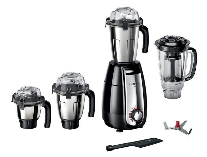 Bosch Appliances TrueMixx Pro Mixer Grinder MGM8642BIN, 750W, 4 Jars, (Black)