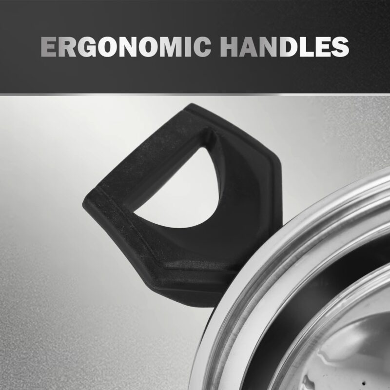 Cello Aroma Stainless Steel Idli Pot with Glass Lid with Multiple Plates 22cm, Silver, 3.5 liter | Compatible With Gas Stove & Induction | Ideal For Dhokla, Patra, Idli, and Momos - Image 4