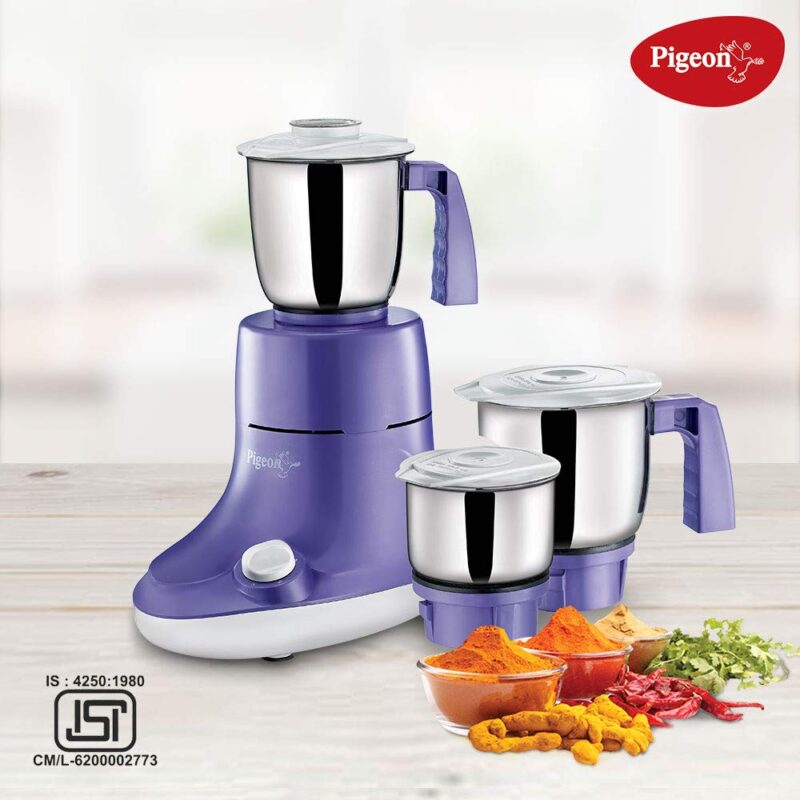 Pigeon by Stovekraft Viola 550-Watt Mixer Grinder - Image 5