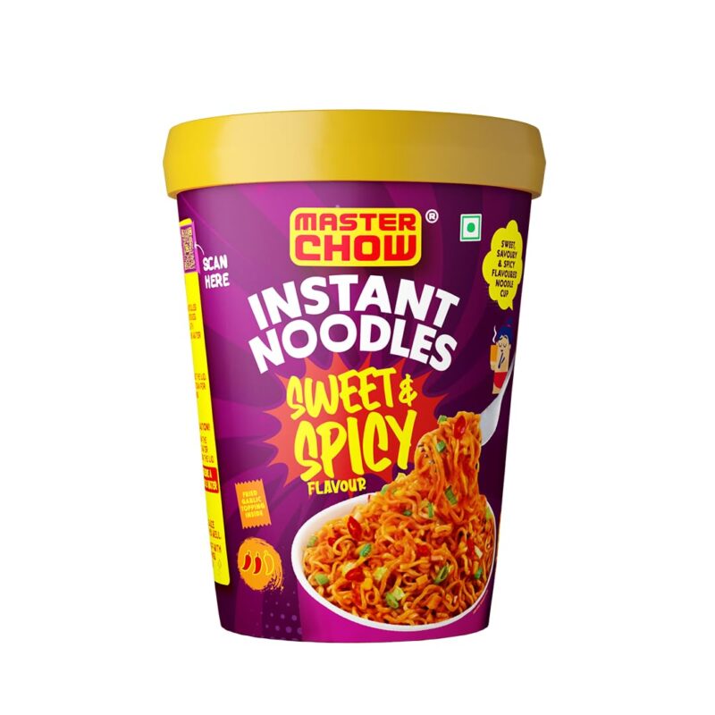 25x Masterchow Sweet & Spicy Instant Cup Noodles - 100g - Pack of 25