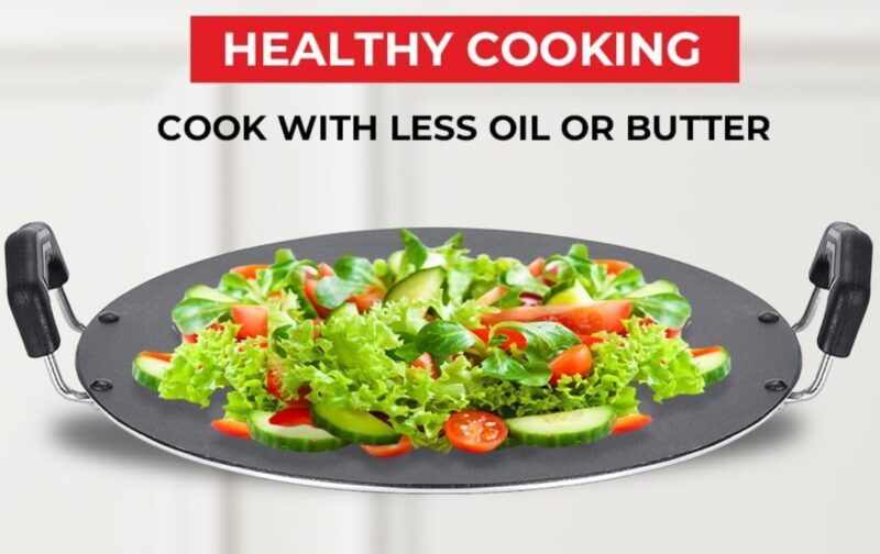 Irondeep Dosa, Pancake All Type Chilla Maker Machine And KDM Natural Iron + Tawa Gas Compatible Dosa Roti Chapati Pathiri Round Tawa (HEAVY TAWA) - Image 4