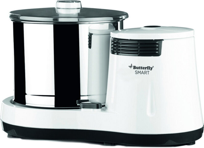 Butterfly Smart 750-Watt Mixer Grinder with 4 Jar (Grey) & Smart 150-Watt Table Top Wet Grinder with Coconut Scrapper Attachment (White) Combo - Image 3