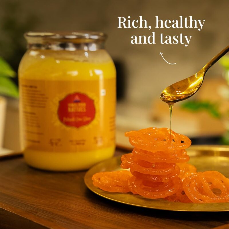 Himalayan Natives Pahadi Ghee 1L | 100% Authentic Ghee | Sourced from Himalayan Grass-Fed Pahadi Cows | Rich Taste & Aroma | Authentic Desi Ghee - Image 4