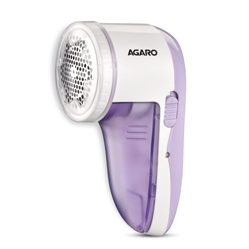 AGARO 2419 Lint Remover, Electric Fabric Shaver, Rechargeable, Stainless Steel Blades, Portable, Multi-Functional Fuzz Remover from Woollen Sweaters, Coat, Blankets, Jackets, Carpets, Burr Remover - Image 5