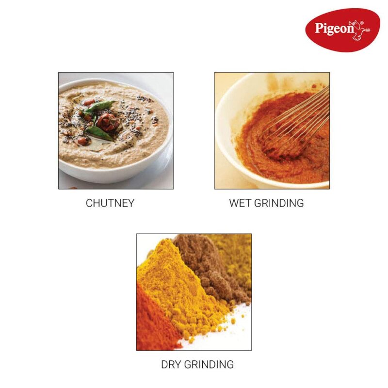 Pigeon by Stovekraft Viola 550-Watt Mixer Grinder - Image 3