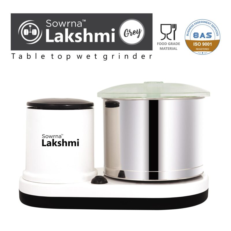 DGMR ENGG WORKS Sowrna Lakshmi Wet Grinder (White) - Image 8