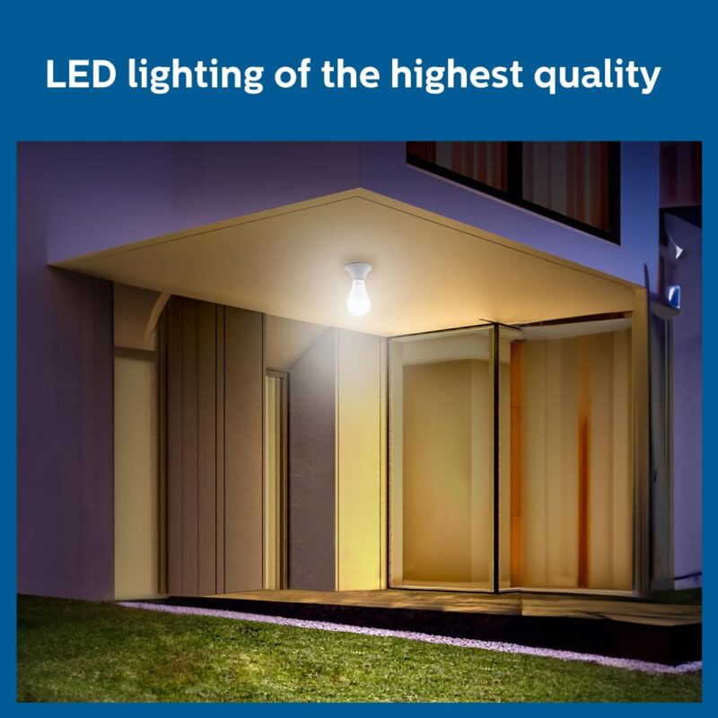 Philips 9-Watts Multipack B22 LED Cool Day White LED Bulb, Pack of 4, (Ace Saver) - Image 3