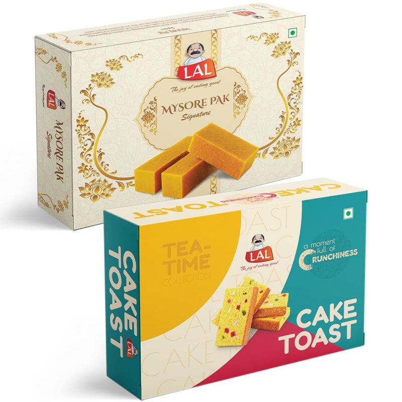 Mysore Pak 400g & Cake Toast 300g - Image 2