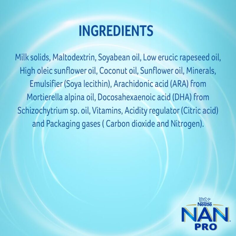 NAN Pro Stage 3 Follow-Up Formula Milk Powder For Babies (After 12 Months), - With Dha-Ara, 400G Bag-In-Box Pack, Infant - Image 5