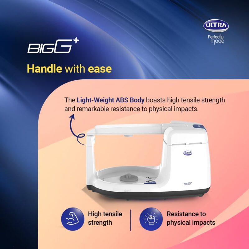 Ultra Stainless Steel Bigg+ 2.5L Wet Grinder (Blue) - Image 5