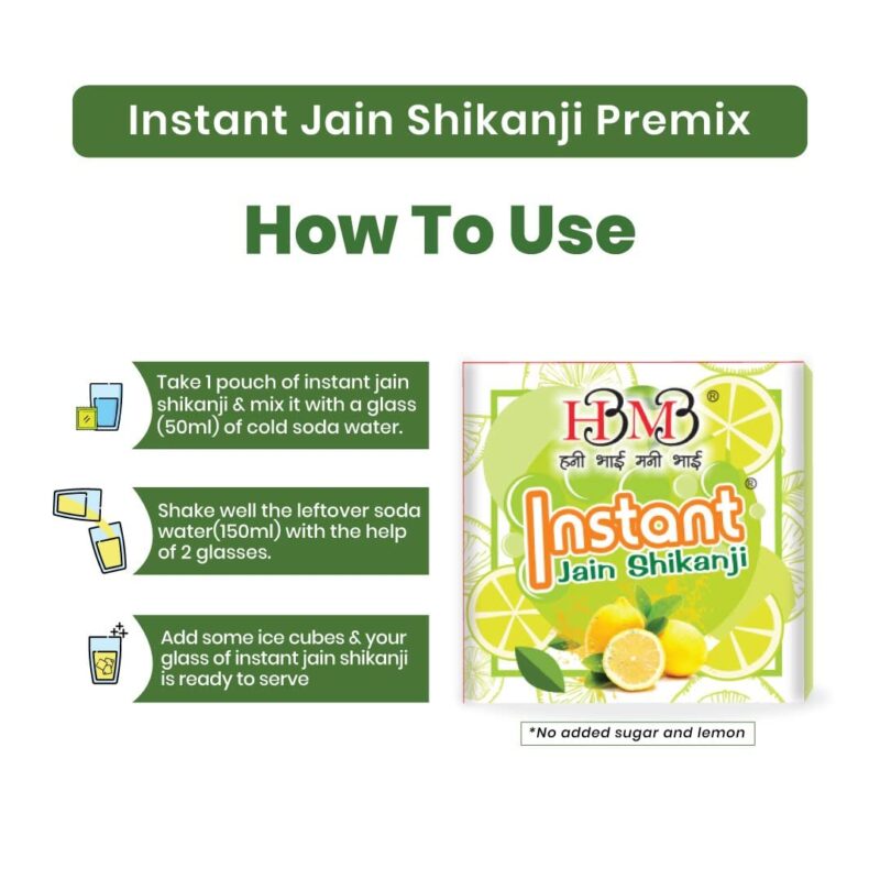 Jain Shikanji - 10 sachets - Image 2