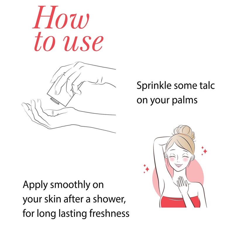 4x Yardley London Royal Red Roses Perfumed Talc| Fragrant Beauty Talc for Women| Smooth Texture| 250g - Pack of 4 - Image 4