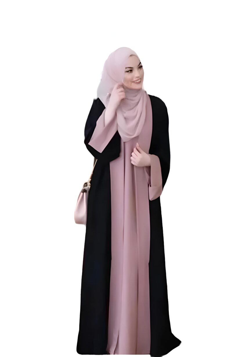Premium XL Design Burqa For women & Girls For All Occasion (Pink) - Image 5